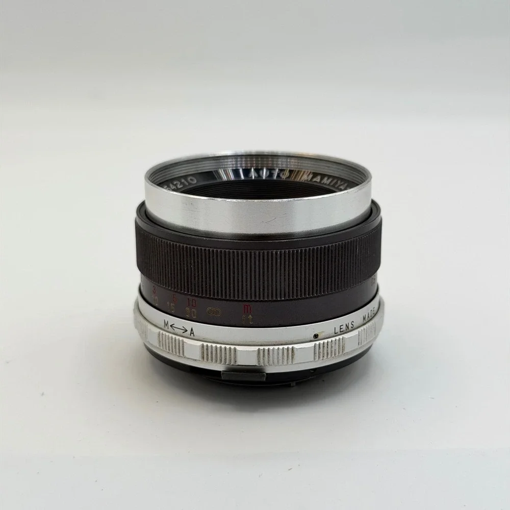Mamiya-Sekor 55mm f1.8 Auto Lens M42 Screw Mount Vintage Prime Japan No. 54210